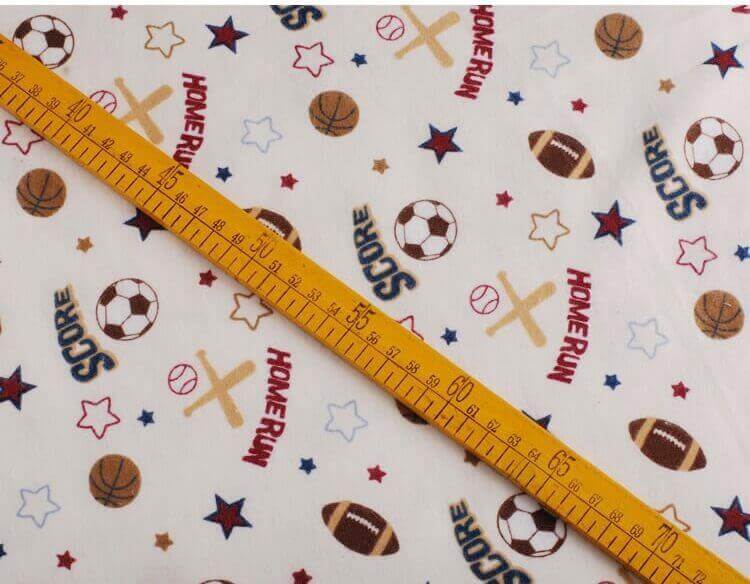 活性印花法兰绒面料Reactive Print Cotton Flannel Fabric