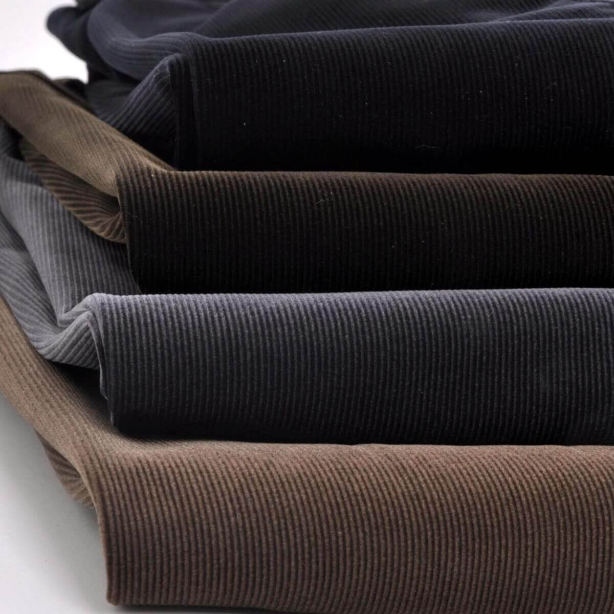 批量印花染色法兰绒面料 | Dyeing and Printing Corduroy Fabric