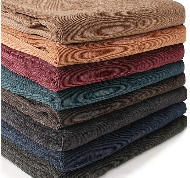 批量印花染色法兰绒面料 | Dyeing and Printing Corduroy Fabric
