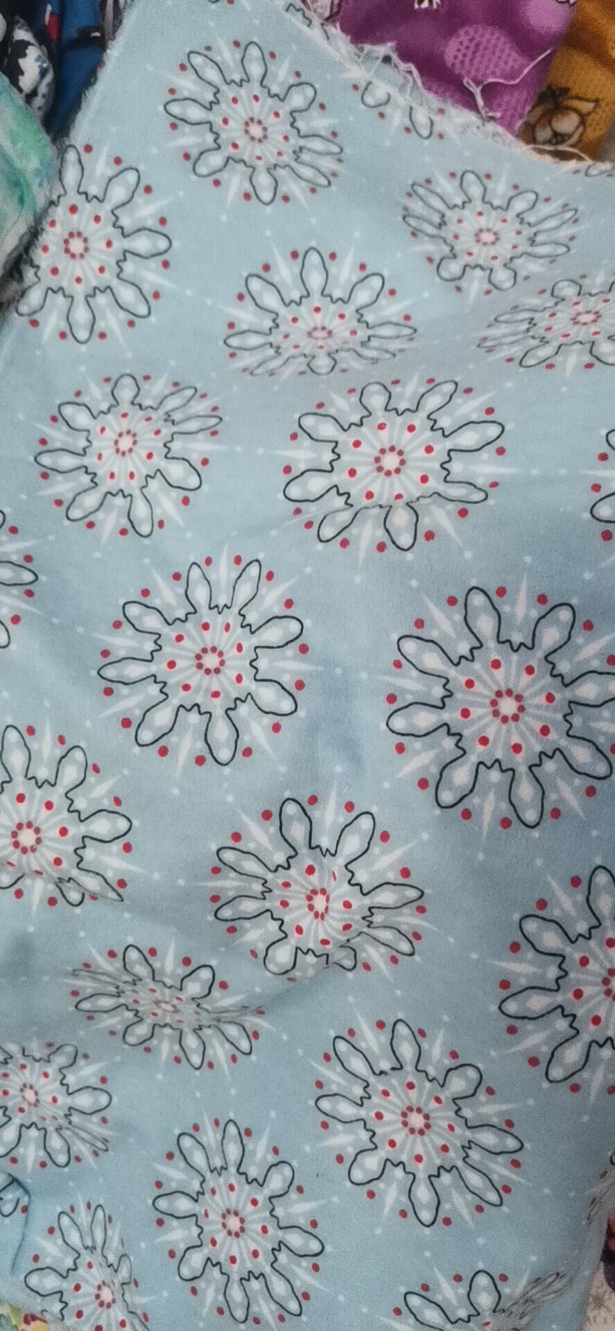 平布20*20/60X60（不起绒）染底印花/金粉印花112CM145克
