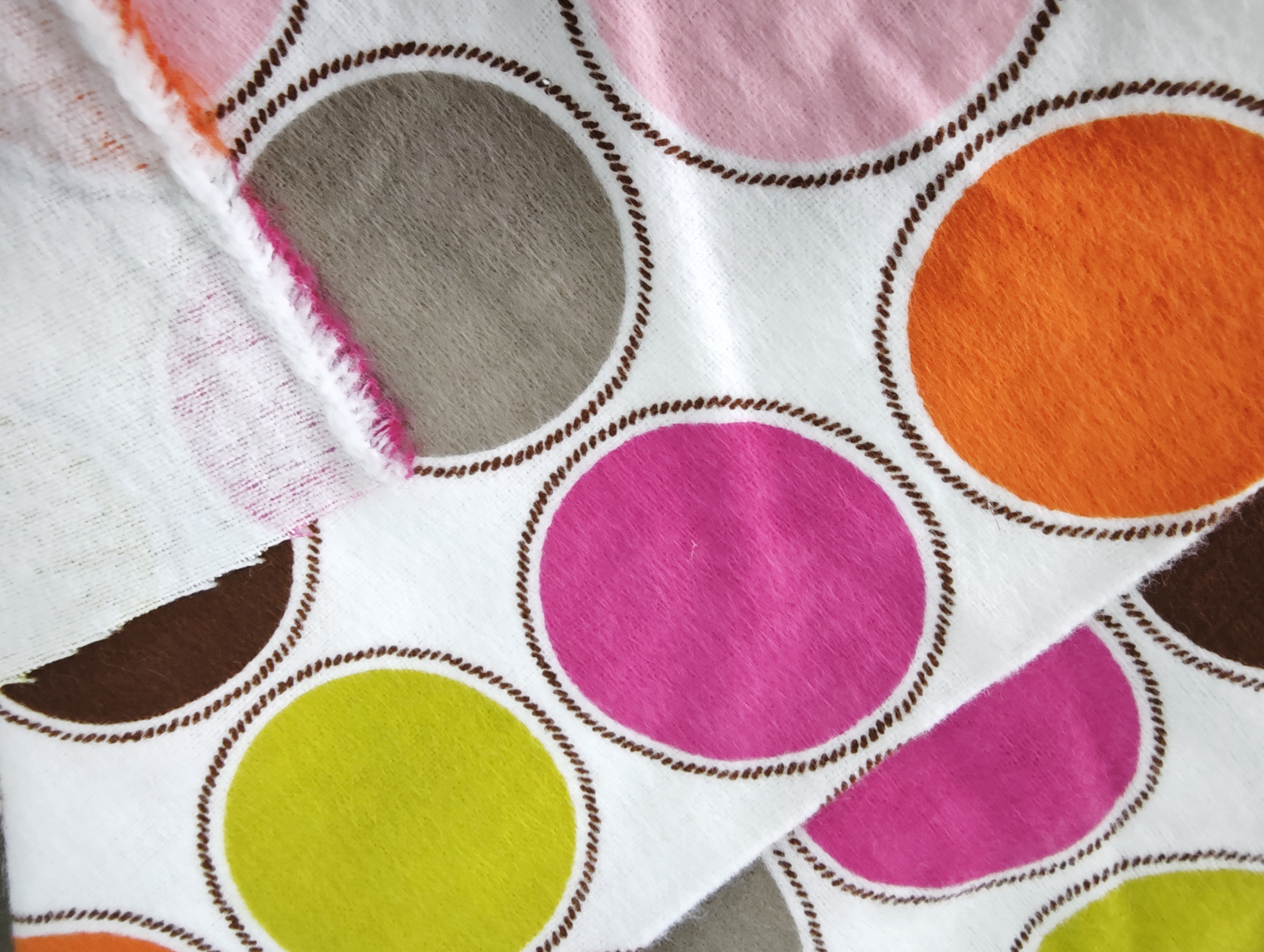 印花绒布面料 20×10常规纯棉印花布 150g服装面料